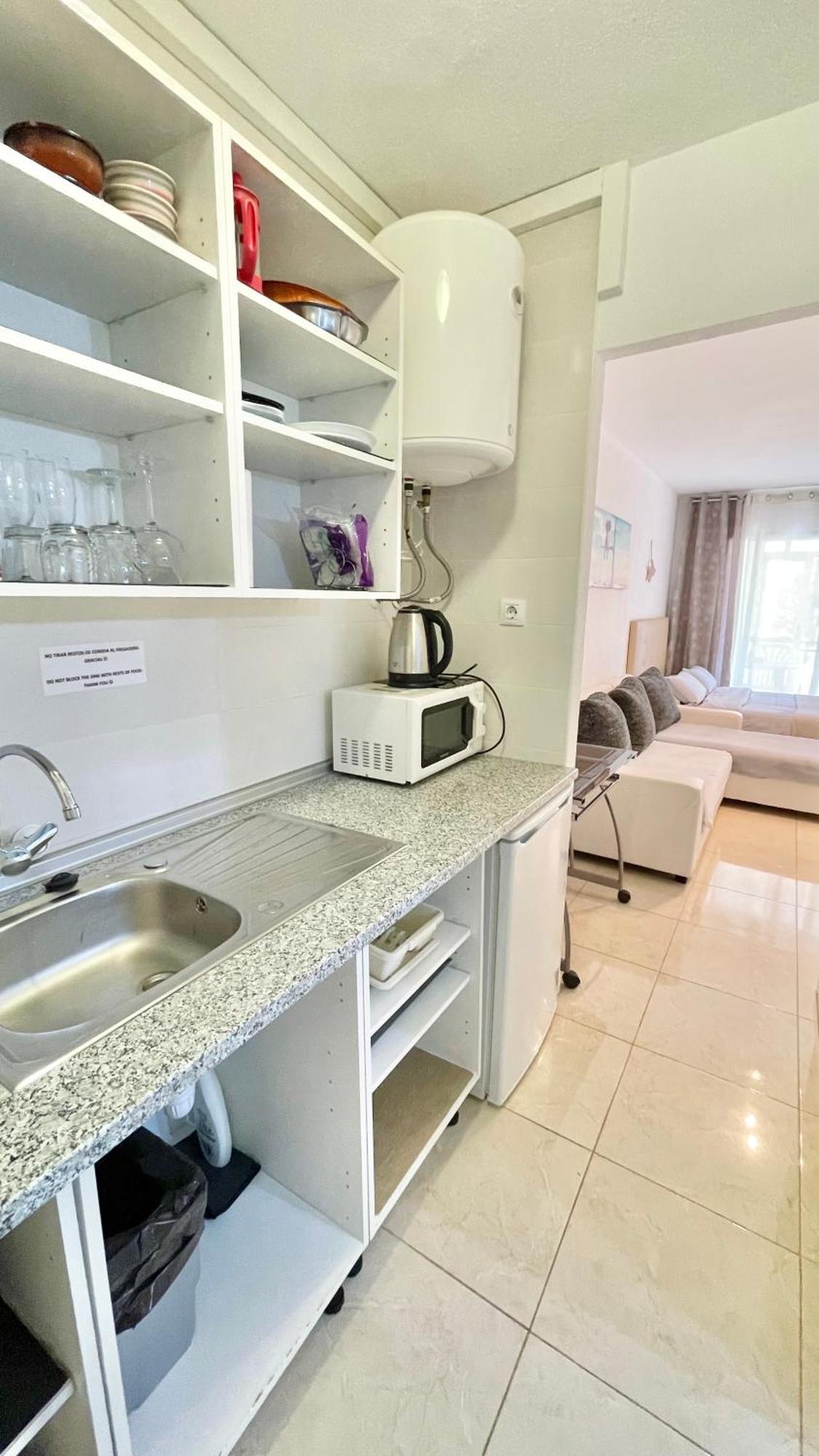 Beach Studio Apartment Hannibal La Cala Finestrat Benidorm Exterior photo