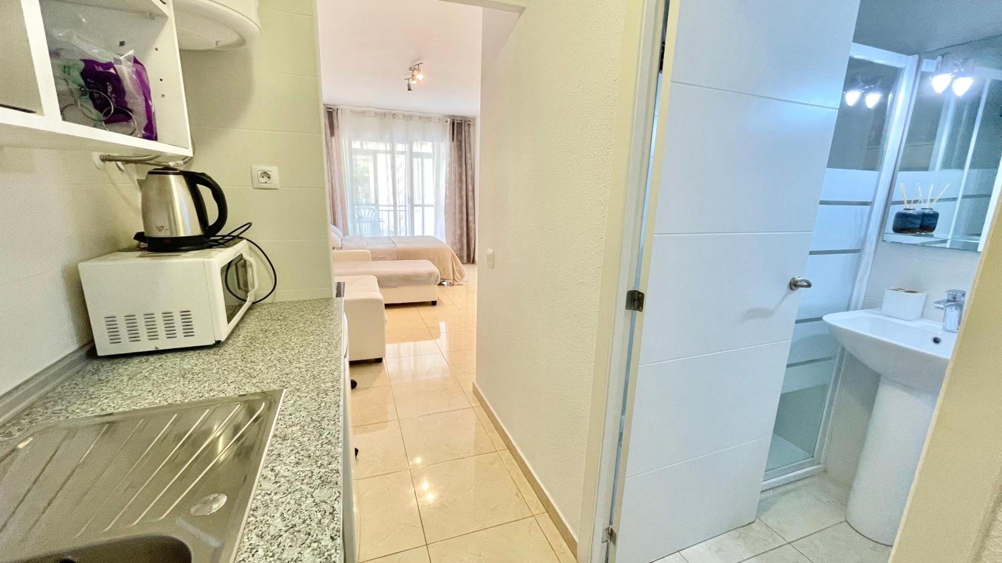 Beach Studio Apartment Hannibal La Cala Finestrat Benidorm Exterior photo